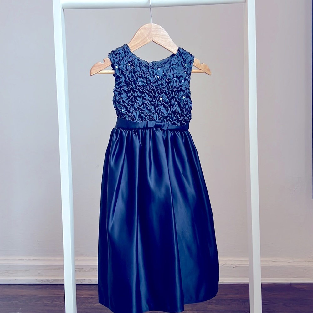 Navy blue formal Dress